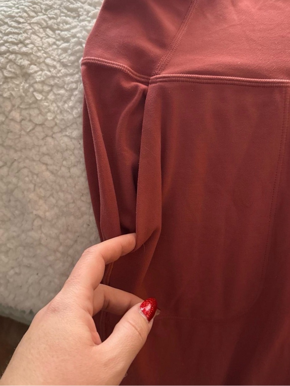 Lululemon Rust leggings - Picture 4 of 4